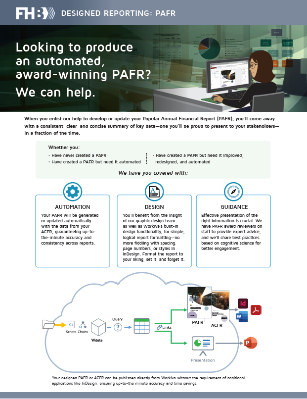 PAFR: Designed Reporting