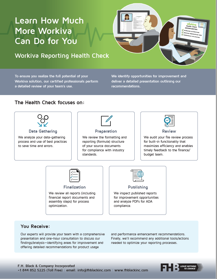 Workiva Health Check Brochures Thumbnail